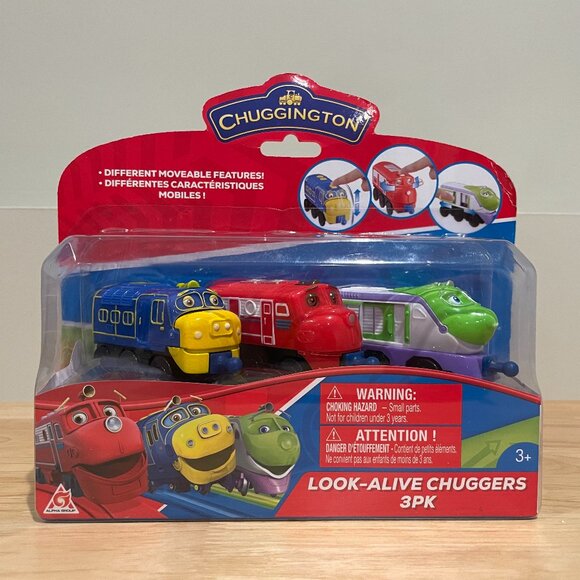 Chuggington Look Alive Chuggers 3 Pk New - Wilson, Brewster, Coco - Picture 1 of 6